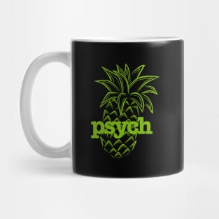 Psych Pineapple Sherpa Mug